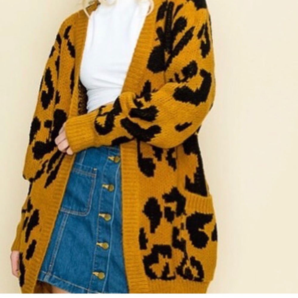 Leopard Cardigan